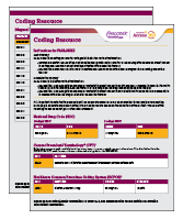 FASLODEX Reimbursement Coding Sheet