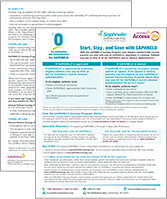 SAPHNELO Savings Program Affordability Information