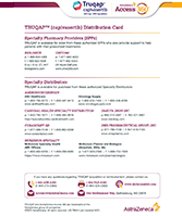 TRUQAP Acquisition Distribution Sheet